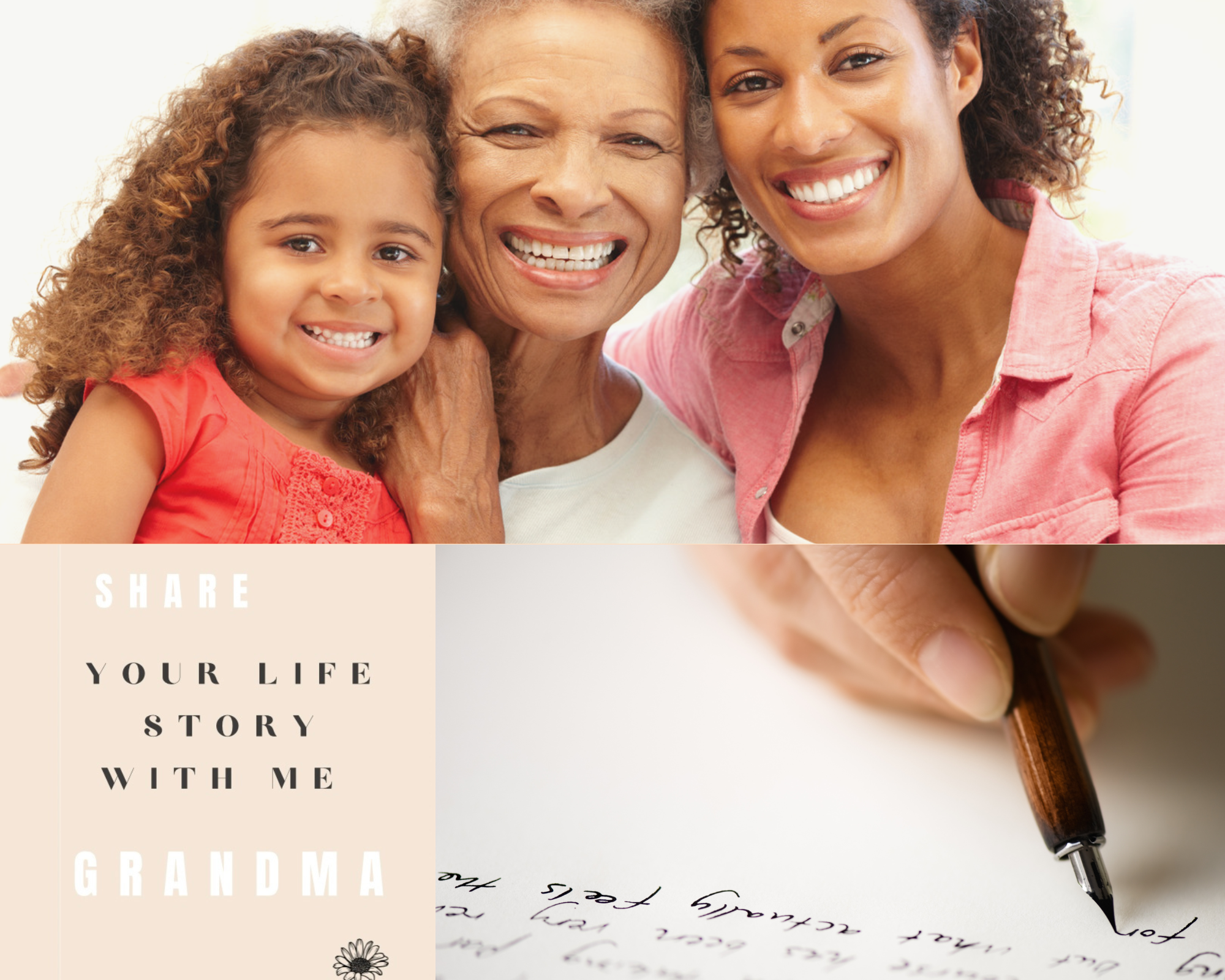 Journal Notebook Share Your Life Story With Me Grandma